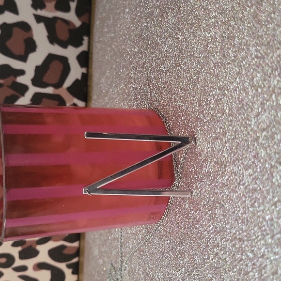 Silver Sideways Letter Pendant Necklace ✨️ Initial N - Picture 2 of 4